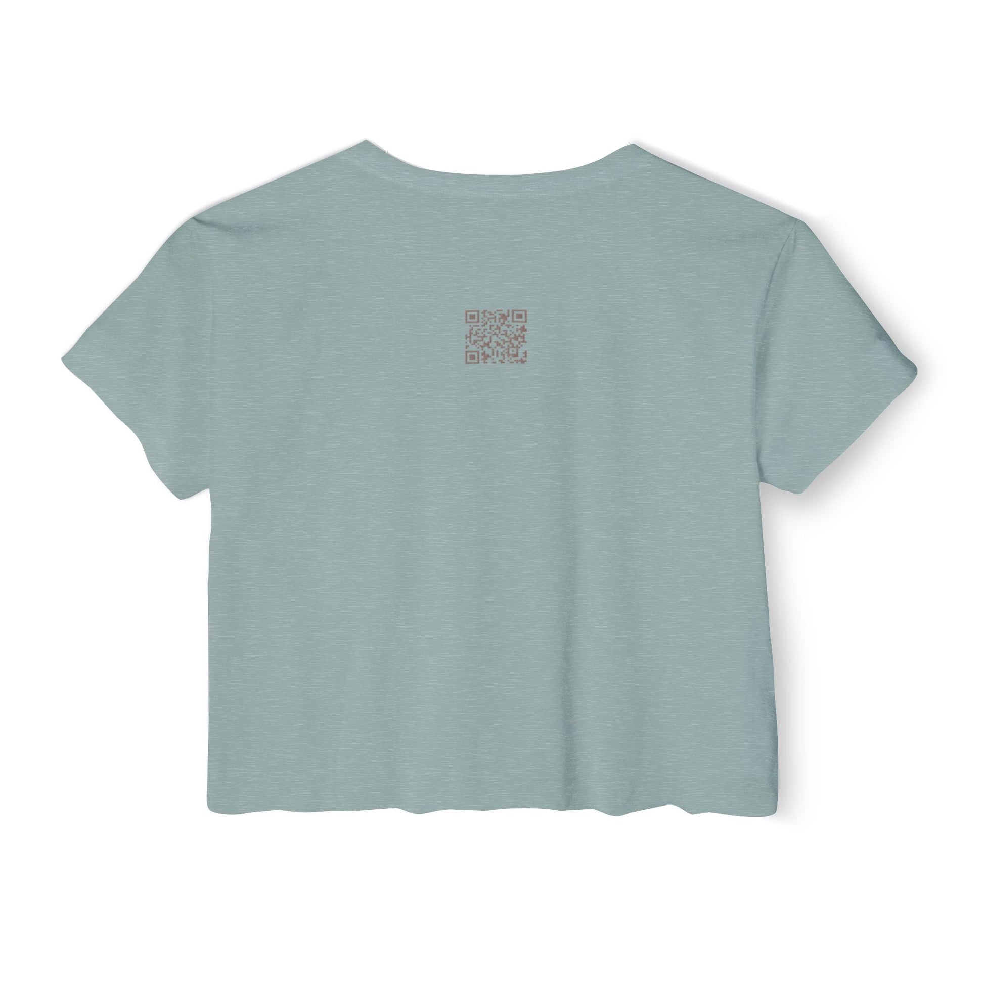 Vintage Pin Up Retro Crop Top - - Cropped Graphic Tee