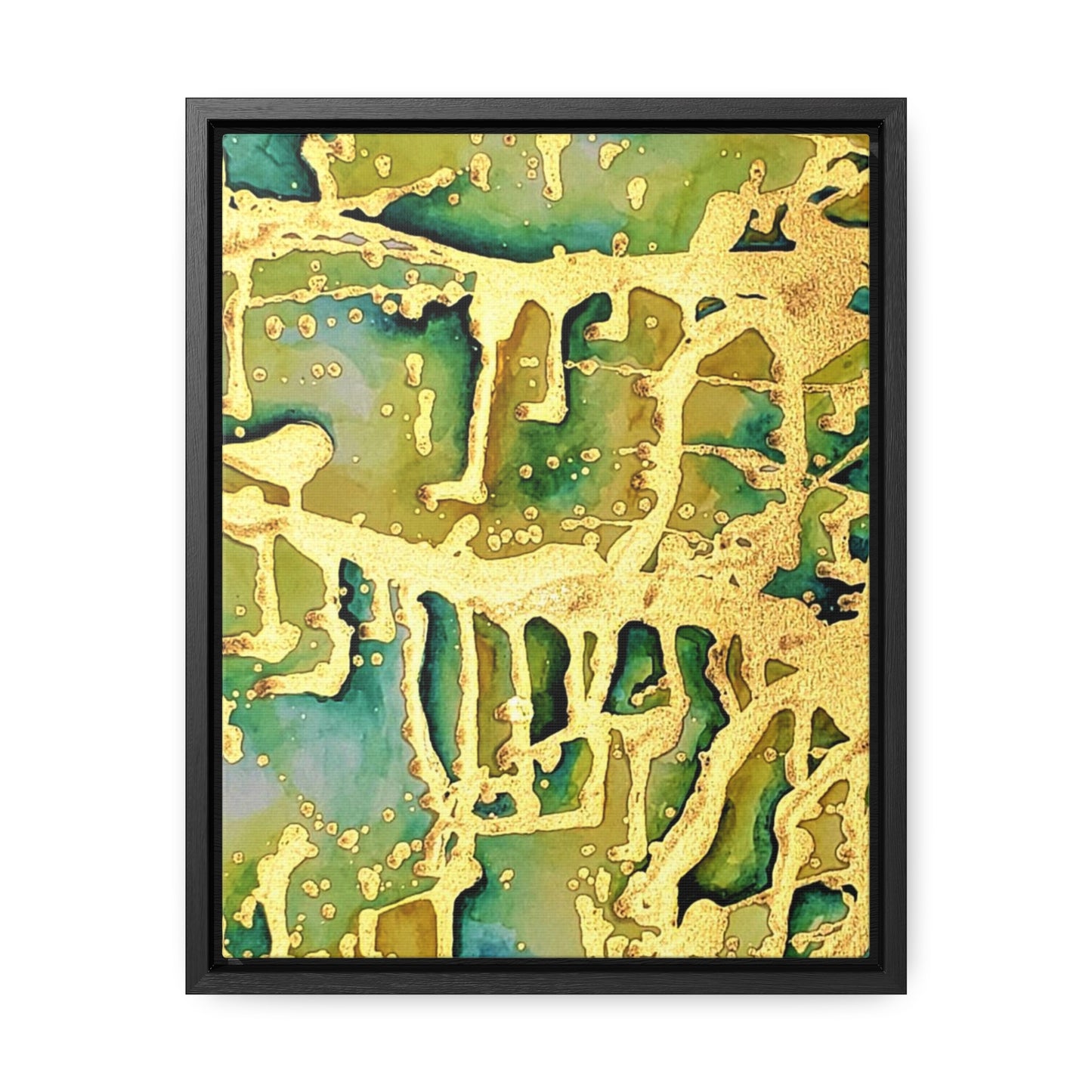 Acid Rain Gallery Canvas Wraps, Vertical Frame