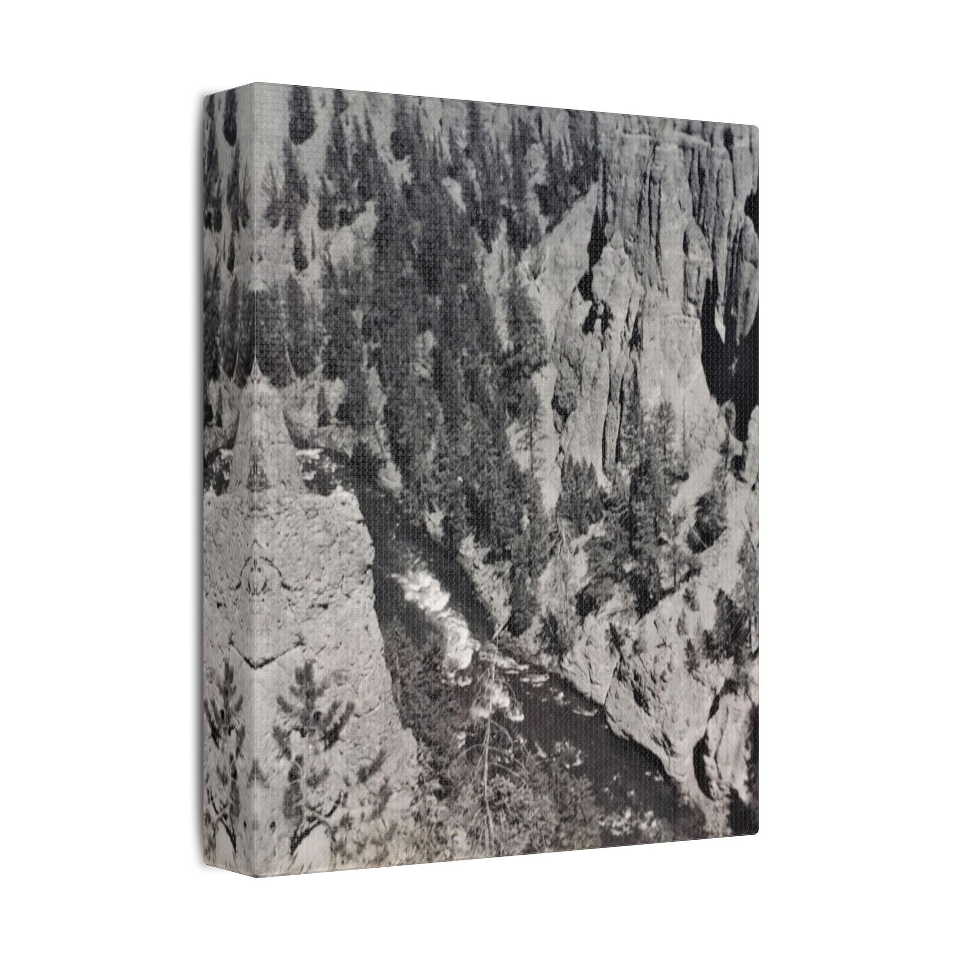 Cleopatras Needle Satin Canvas Stretched