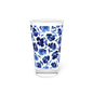 Blue Flower 16oz Pint Glass - Kia Day Design