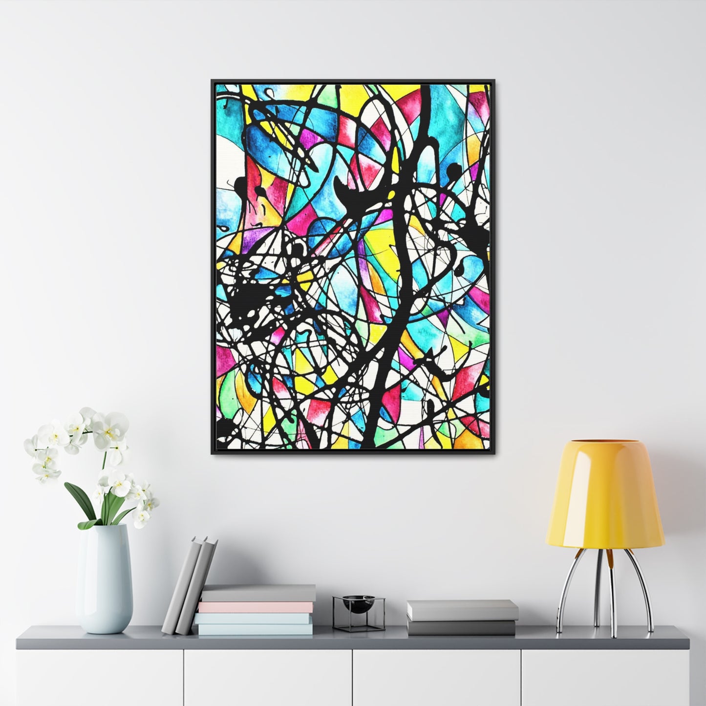 Kaleidoscope Gallery Canvas Wraps, Vertical Frame