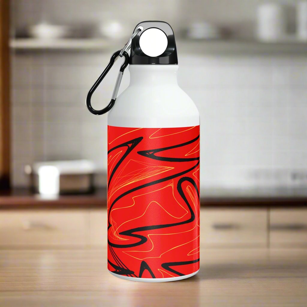 Distorted Musical Lines Oregon Sport Bottle