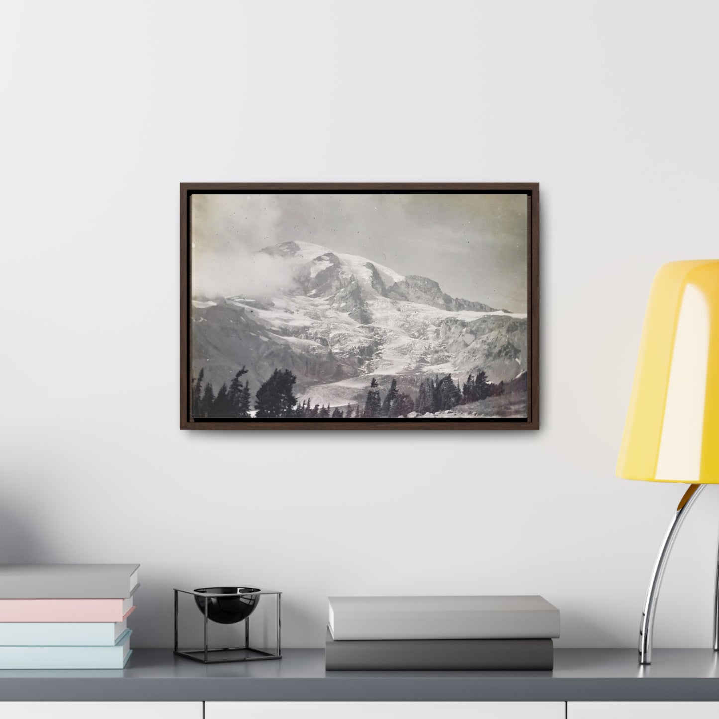 Mount Rainier Gallery Canvas Wraps, Horizontal Frame