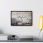 Mount Rainier Gallery Canvas Wraps Horizontal Frame 18″ x 12″ Walnut Premium Gallery Wraps (1.25″)