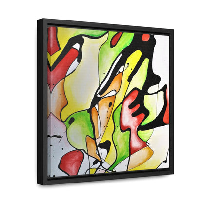 Red Mushroom Gallery Canvas Wraps, Square Frame