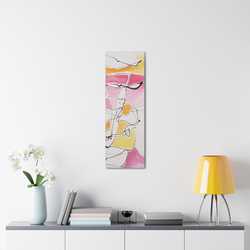 Abstract Face Canvas Gallery Wraps - Kia Day Design