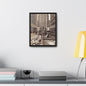Rockefeller Plaza Gallery Canvas Wraps Vertical Frame 11″ x 14″ Premium Gallery Wraps (1.25″) Black