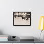 Carriage Ride Gallery Canvas Wraps Horizontal Frame 14″ x 11″ Black Premium Gallery Wraps (1.25″)