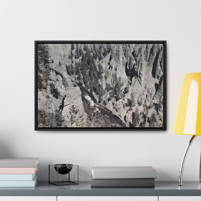 Cleopatras Needle Gallery Canvas Wraps Horizontal Frame 24″ x 16″ Black 1.25"
