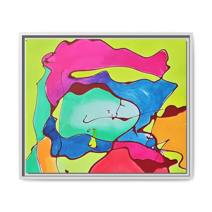 Kool Kid Matte Canvas Framed - Kia Day Design
