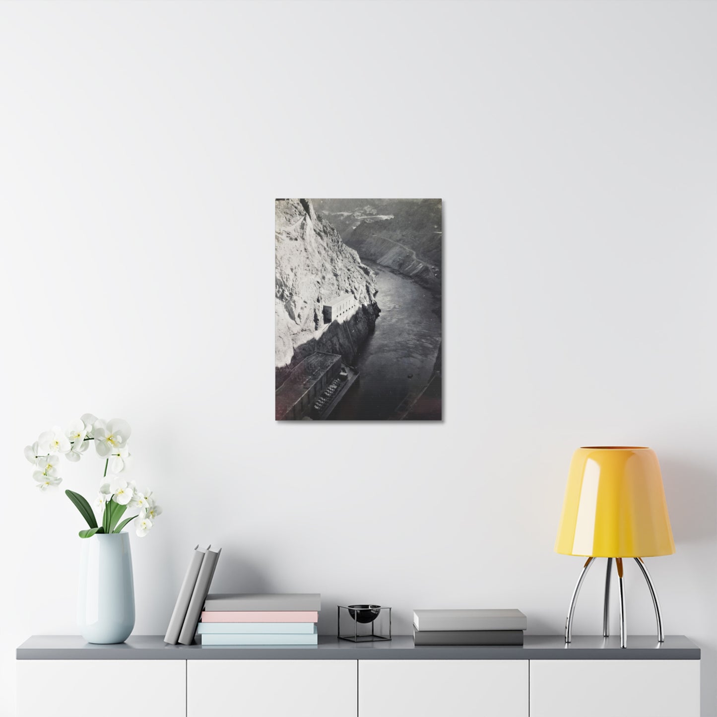 Boulder Dam Stretched Canvas