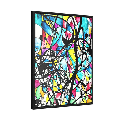 Kaleidoscope Gallery Canvas Wraps, Vertical Frame