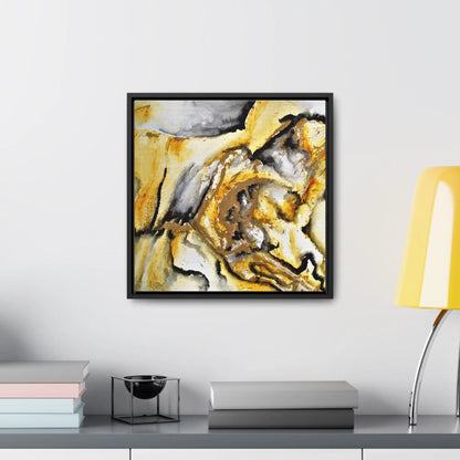 Tiger Stripe Gallery Canvas Wraps, Square Frame