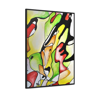 Red Mushroom Gallery Canvas Wraps, Vertical Frame