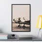 Refueling Mid-Contintent Chief Line 1939 Gallery Canvas Wraps Vertical Frame 16″ x 24″ Premium Gallery Wraps (1.25″) Black