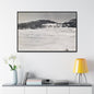 Mammoth Hot Springs Yellowstone Gallery Canvas Wraps Horizontal Frame 48″ x 32″ Black Premium Gallery Wraps (1.25″)