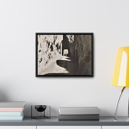 Tunnel at The Needles Gallery Canvas Wraps Horizontal Frame 16″ x 12″ Black Premium Gallery Wraps (1.25″)