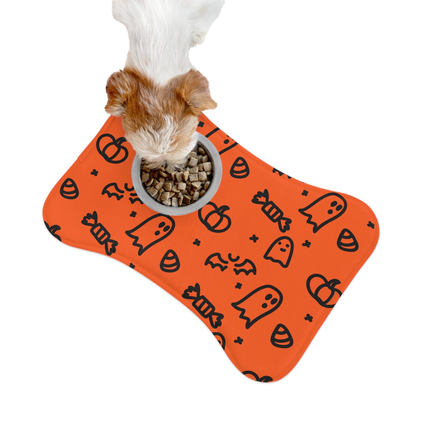 Halloween Fun Pet Feeding Mats