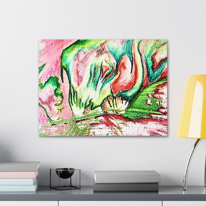 Pink Forest Canvas Gallery Wraps