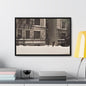 430 W 119th St New York Gallery Canvas Wraps Horizontal Frame 24″ x 16″ Black white Premium Gallery Wraps (1.25″)
