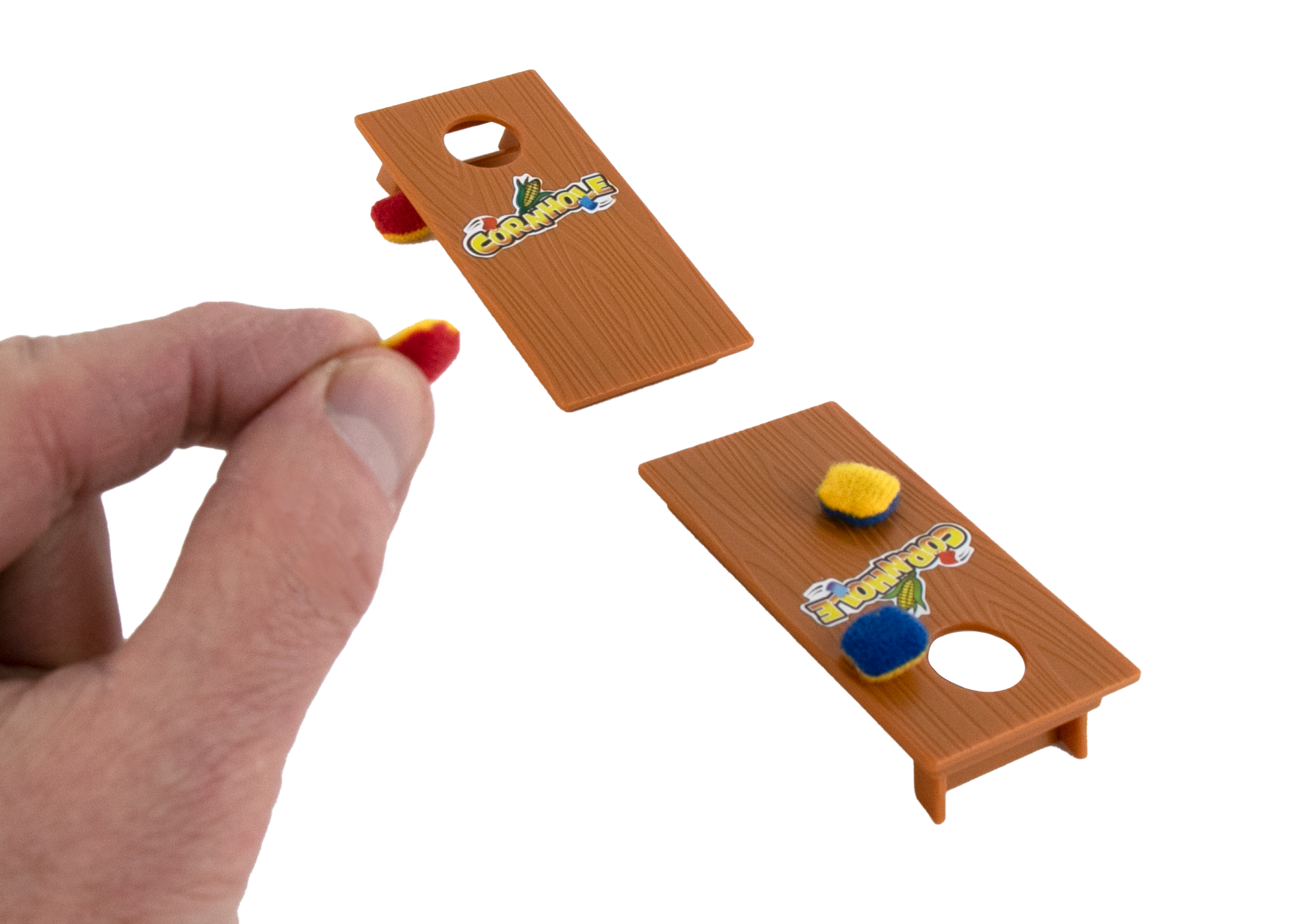 World's Smallest Cornhole Game- Rust & Cinder- {{Product type}}