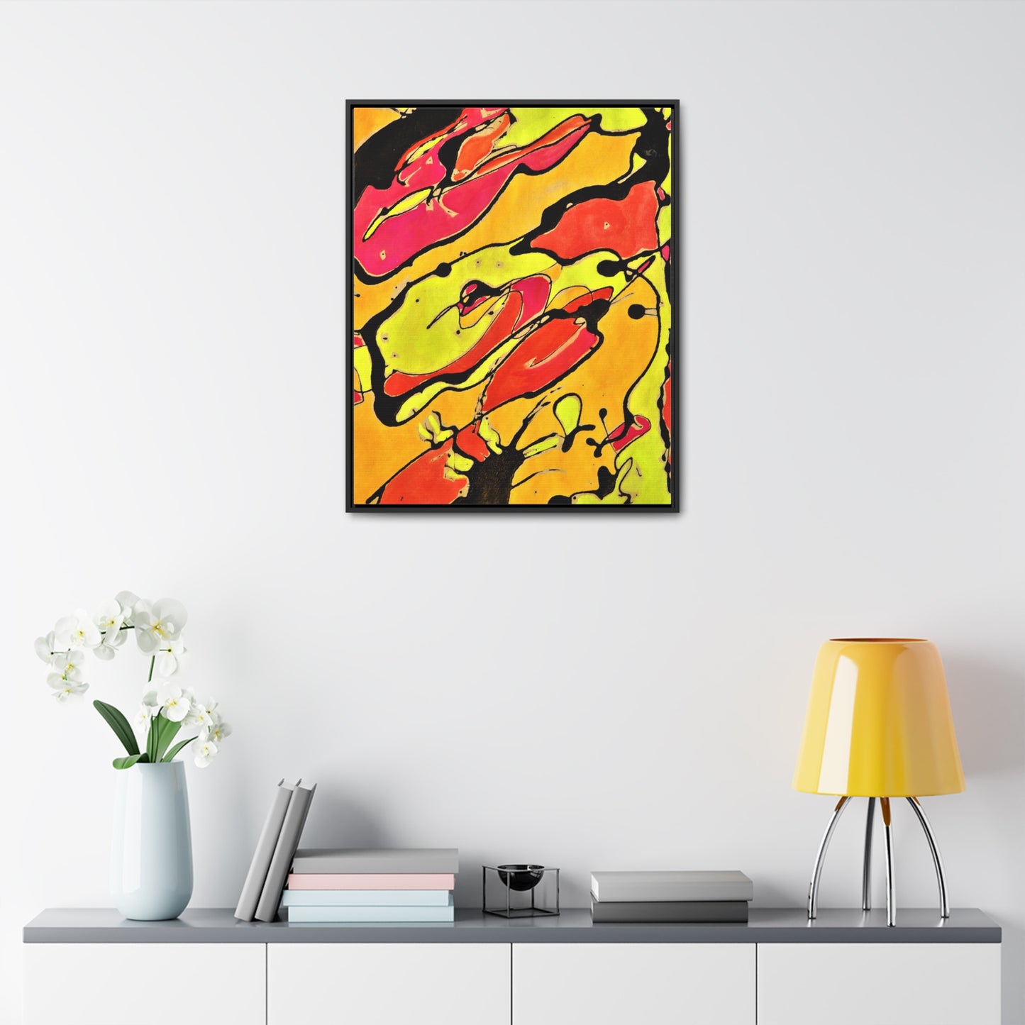 80's Rapture Gallery Canvas Wraps, Vertical Frame