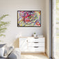 The Eye Framed Art Print - Kia Day Design