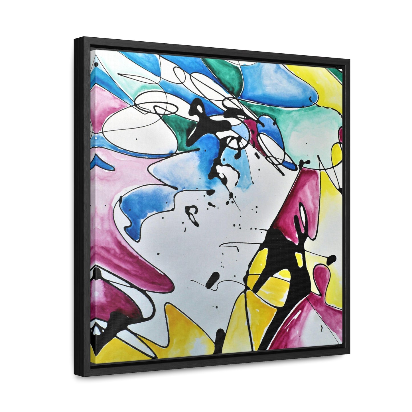 Sophisticated Lady Gallery Canvas Wraps, Square Frame