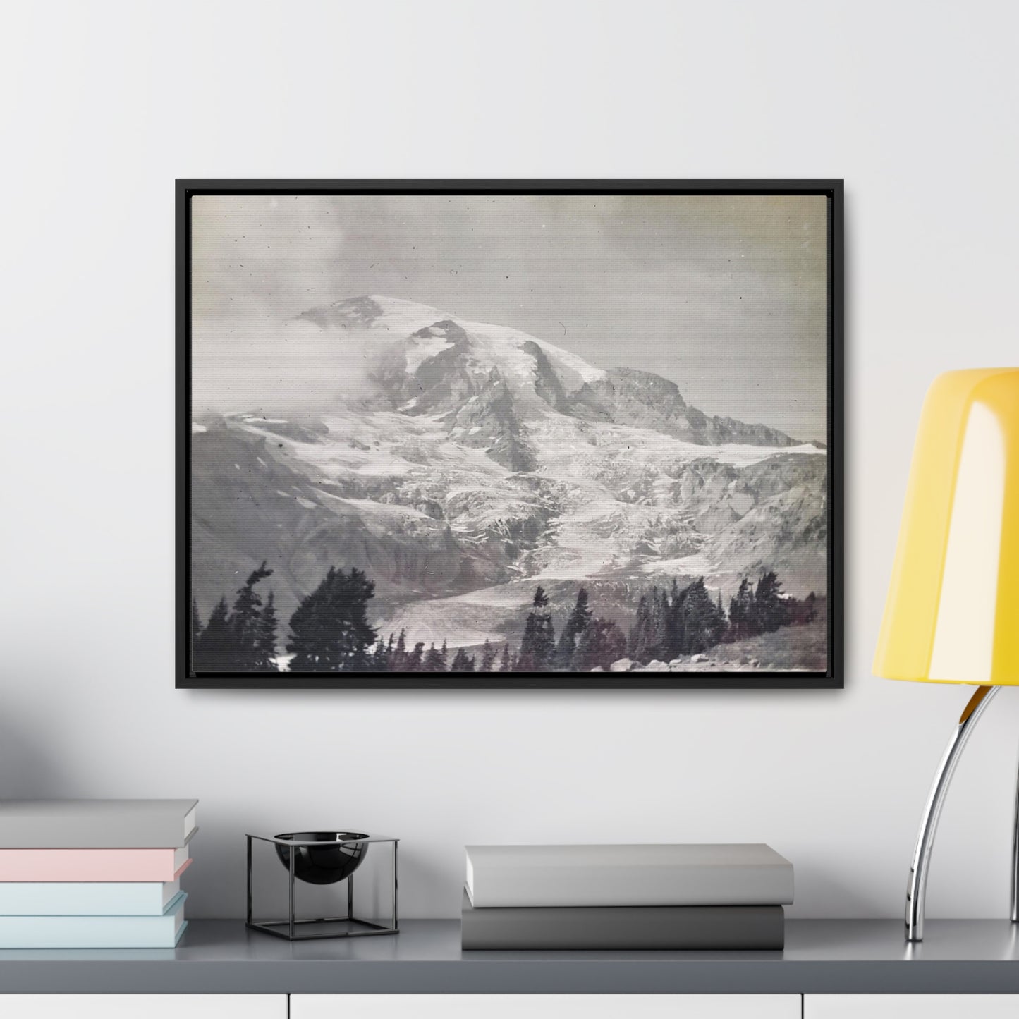 Mount Rainier Gallery Canvas Wraps, Horizontal Frame