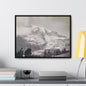 Mount Rainier Gallery Canvas Wraps Horizontal Frame 24″ x 18″ Black Premium Gallery Wraps (1.25″)