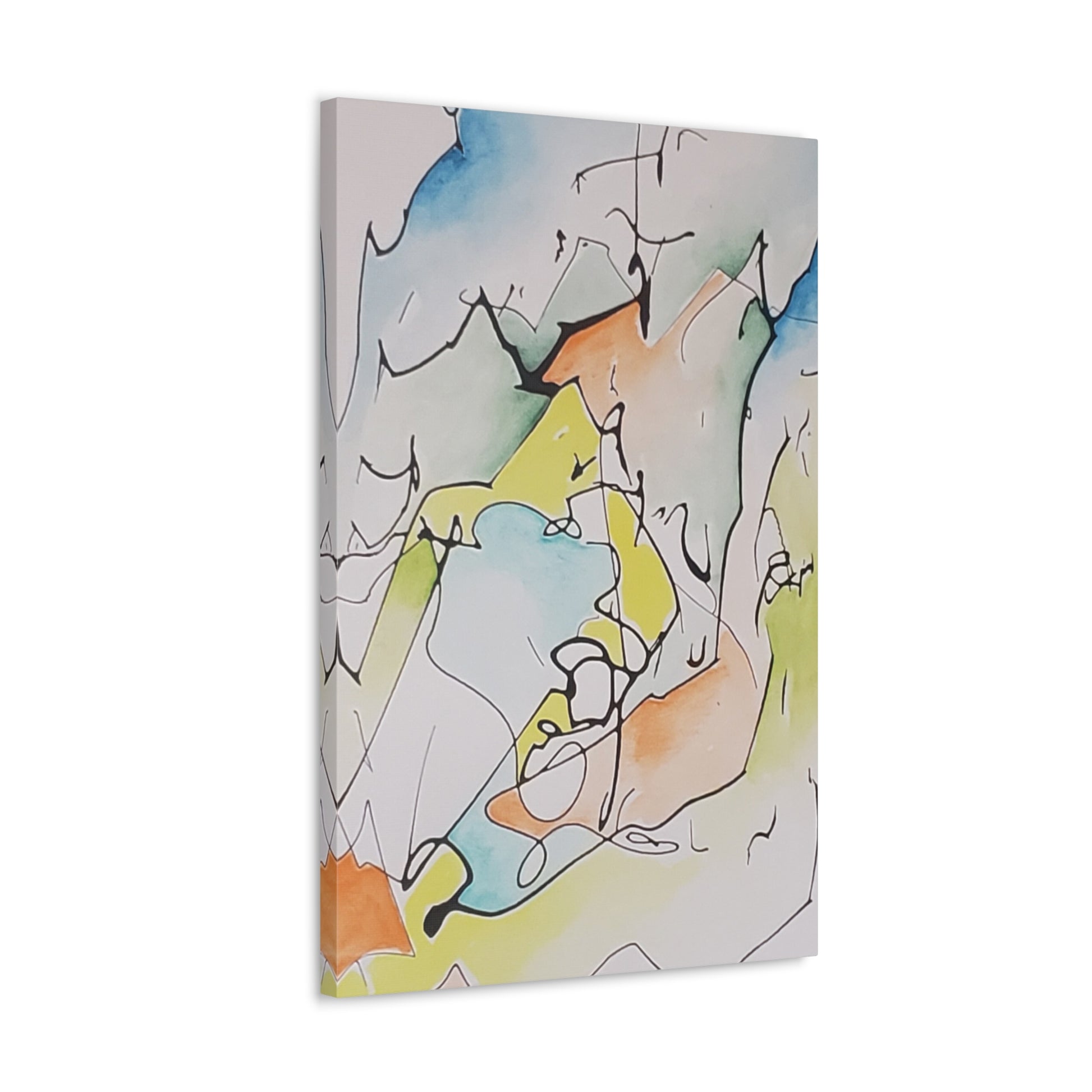 Misty Mountains Canvas Gallery Wraps