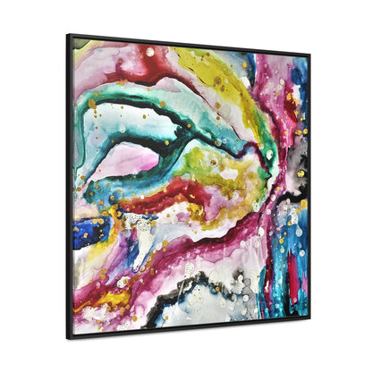 Cosmic Face Gallery Canvas Wraps, Square Frame