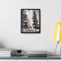 Castle Geyser Yellowstone Gallery Canvas Wraps Vertical Frame 11″ x 14″ Premium Gallery Wraps (1.25″) Black