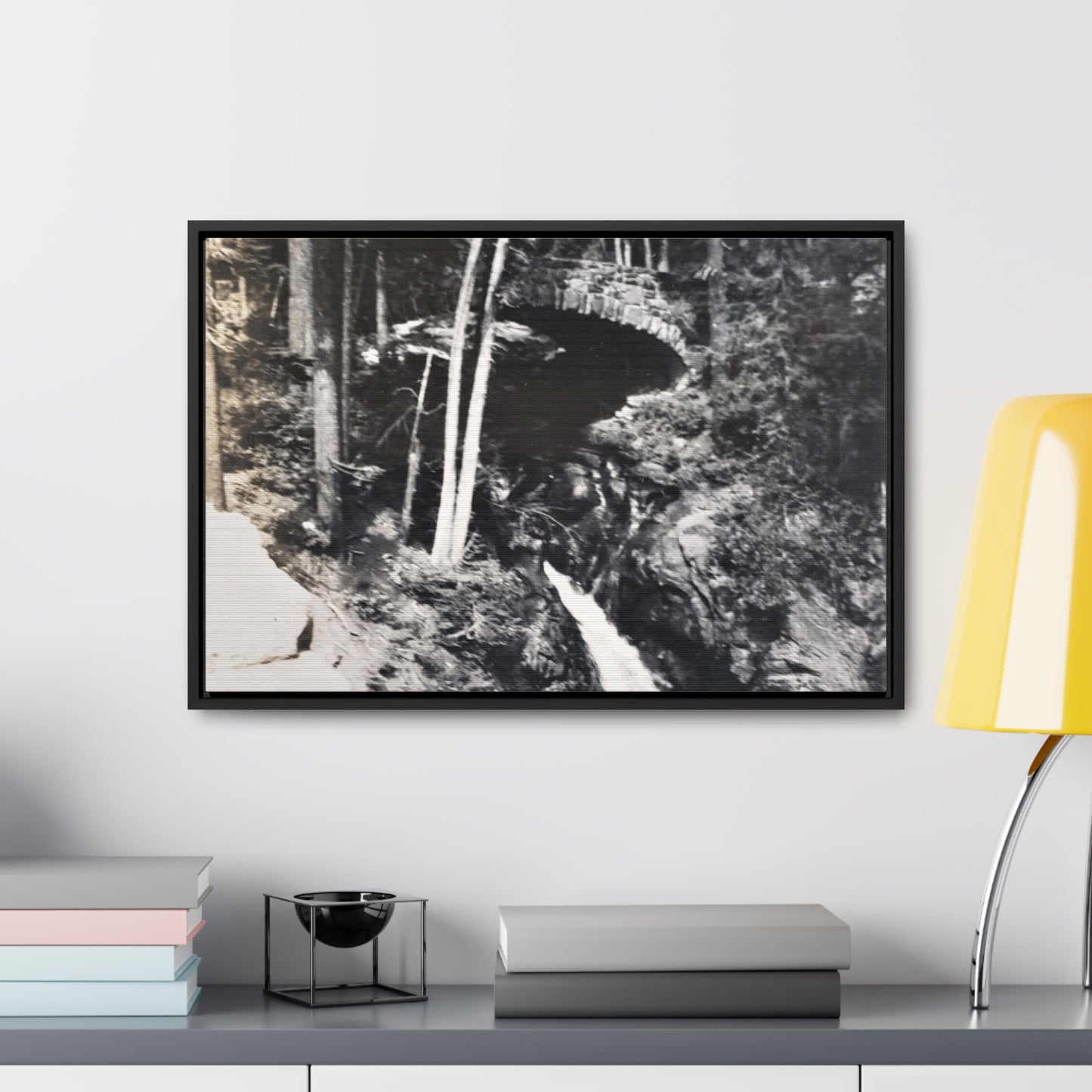 Narada Falls Yellowstone Gallery Canvas Wraps, Horizontal Frame