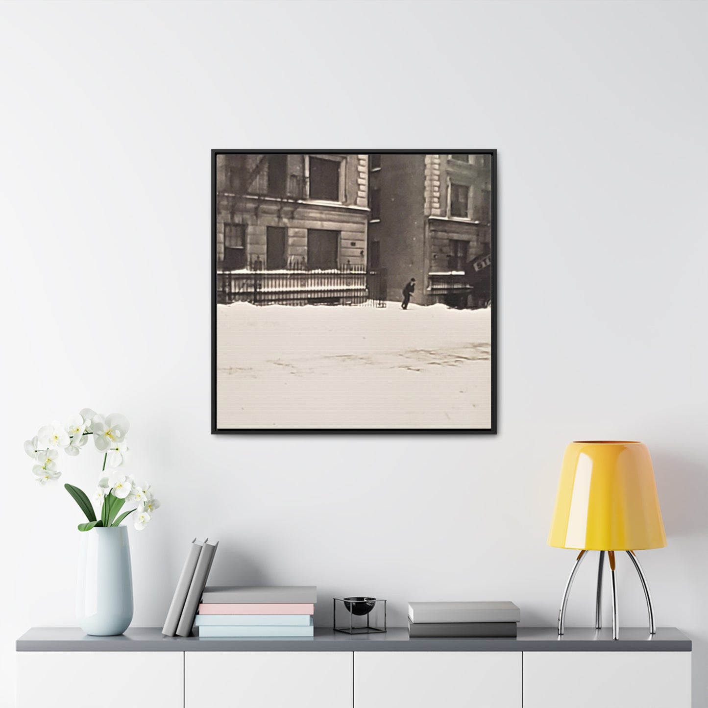 430 W. 119th St. New York Gallery Canvas Wraps, Square Frame