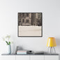 430 W 119th St New York Gallery Canvas Wraps Square Frame 30″ x 30″ Premium Gallery Wraps (1.25″) Black white