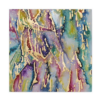 Purple Rain Canvas Gallery Wraps 24″ x 24″ 1.25"