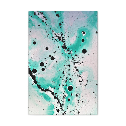 Teal Burst Canvas Gallery Wraps 16″ x 24″ 1.25"