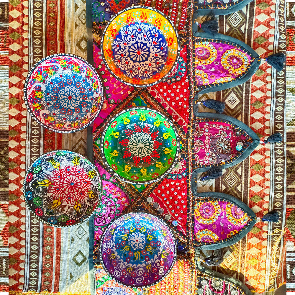 Luxurious Turkish Ceramic Bowls - - Bowls