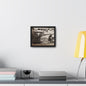 Concrete Worker Gallery Canvas Wraps Horizontal Frame 10″ x 8″ Black Premium Gallery Wraps (1.25″)