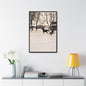 Carriage Ride Gallery Canvas Wraps Vertical Frame 24″ x 36″ Premium Gallery Wraps (1.25″) Black