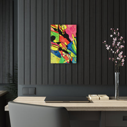 Exploding Earth Acrylic Prints 12″ x 18″ (Vertical) Glossy