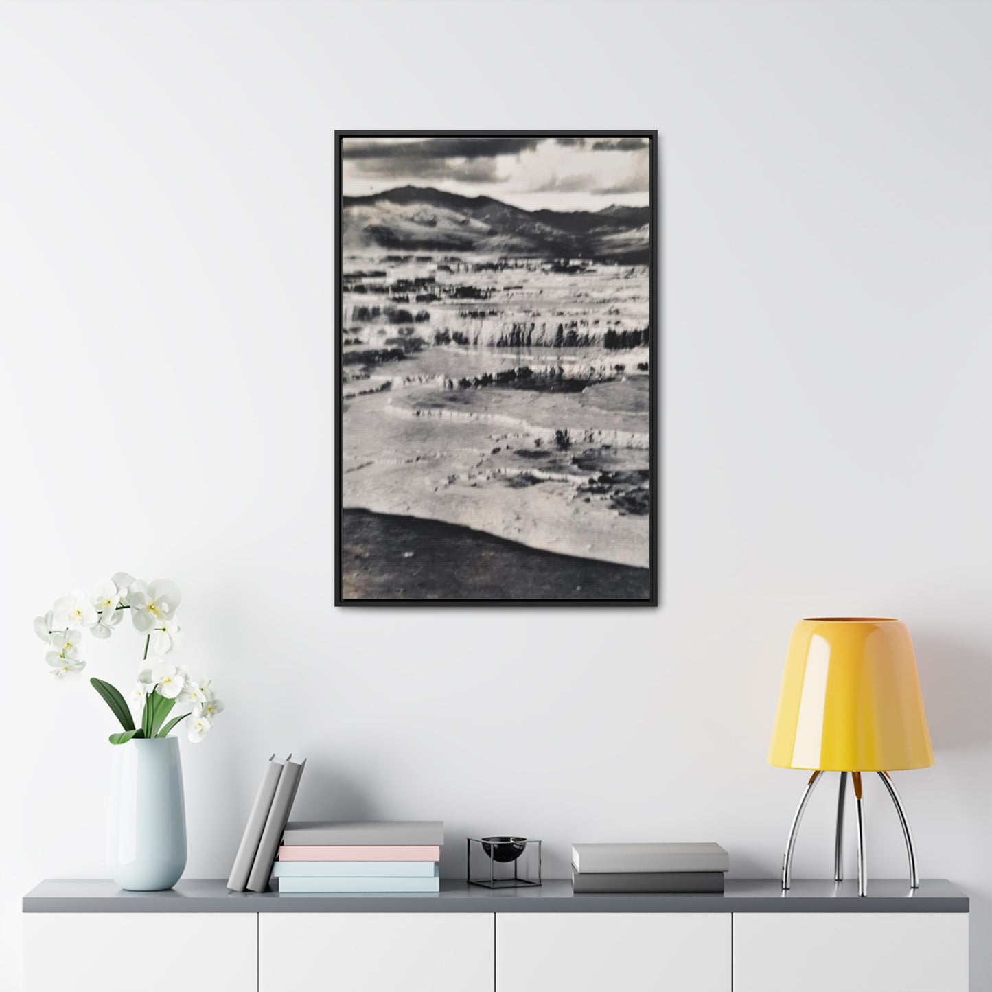 Springs at Jupiter Terrace Yellowstone Gallery Canvas Wraps, Vertical Frame