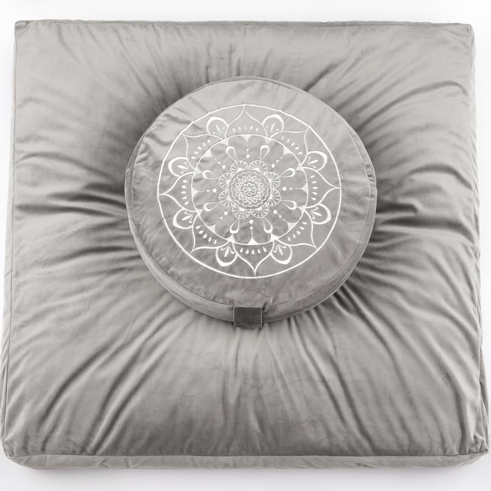 Zafu Meditation & Yoga Floor Cushion - - Meditation Cushions