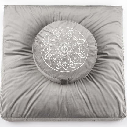 Zafu Meditation & Yoga Floor Cushion - - Meditation Cushions