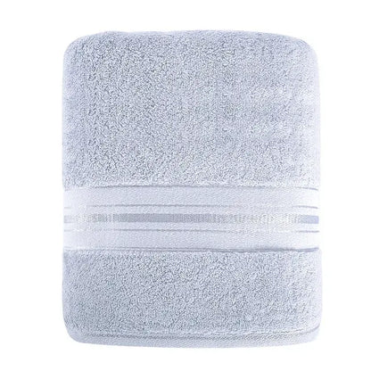 Absorbent Bath Towel Light Gray 34cmX75cm