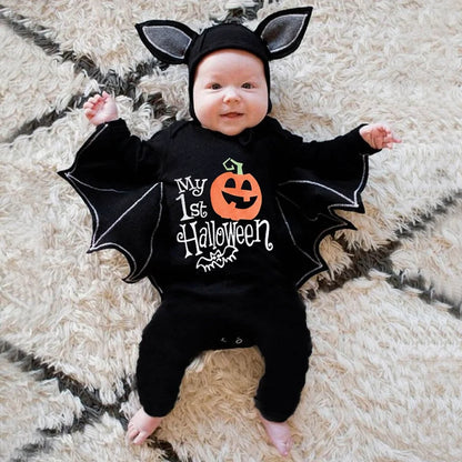 Halloween Romper Costume for Babies Black