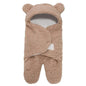 Ultra-Soft Baby Sleeping Bag Brown 0-3 Month