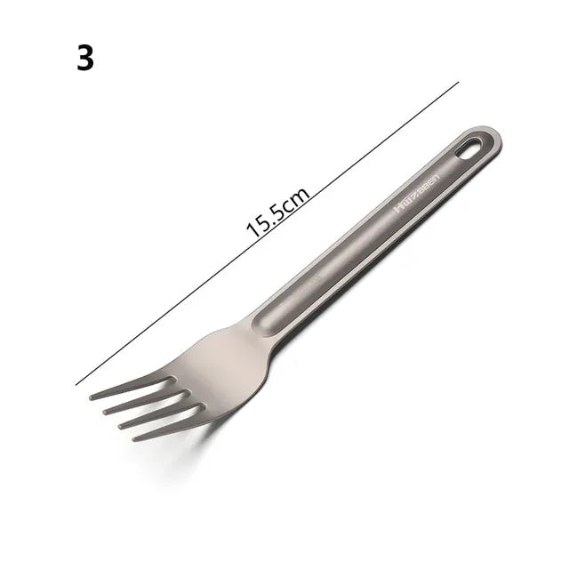 Ultralight Long Handle Spoon Fork