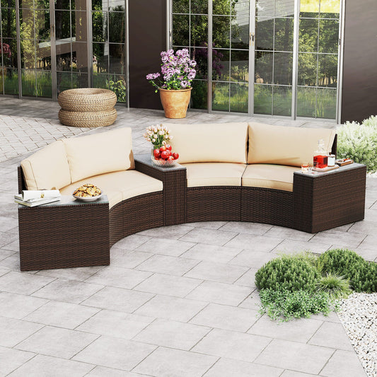 5 Pieces Patio Furniture Set - - patio set